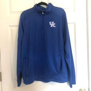Blue Kentucky quarter zip